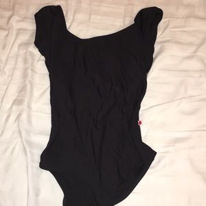 Black Yumiko Leotard
